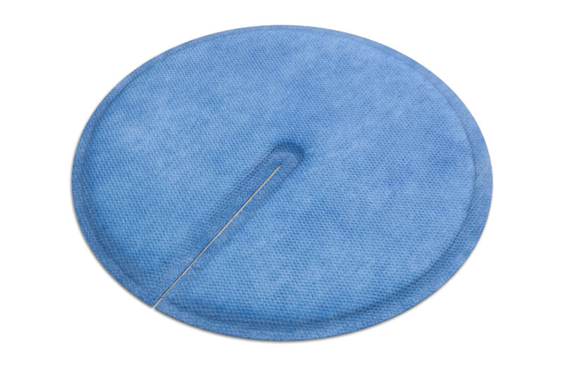 LIQUEEMAX - Produktvisualisierung, runder Superabsorber mit Schlitz